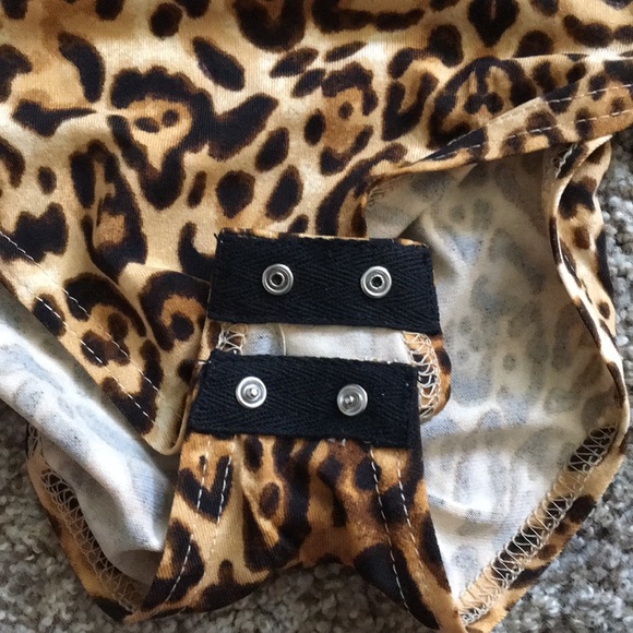 NWOT J O A leopard bodysuit - Picture 7 of 7